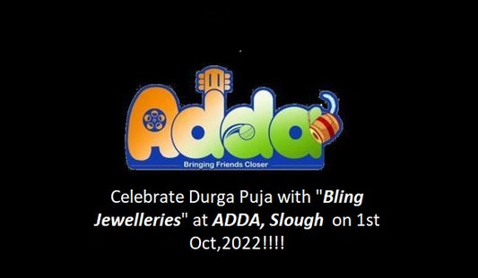 "Bling" is in ADDA Slough Durga Puja on 1st Oct,2022!!