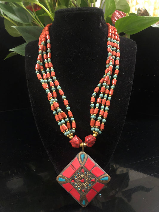 Beads Masai neckpiece